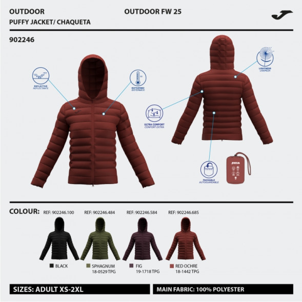 CHAQUETA LIGERA URBAN V  