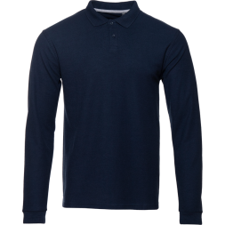 Рубашка поло унисекс STAN длинный рукав хлопок 185, 104LS