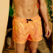 BERMUDA DE BAÑO SANTA MÓNICA CORAL NARANJA