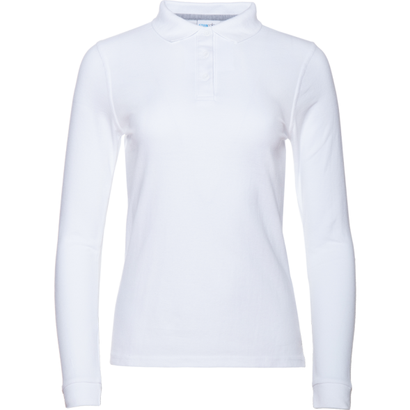 Рубашка поло женская STAN длинный рукав хлопок/полиэстер 185, 04SW