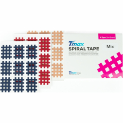 Кросс-тейп Tmax Spiral Tape Type A (20 листов), арт  423716, телесный
