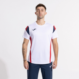 CAMISETA MANGA CORTA MONTREAL BLANCO ROJO