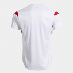 CAMISETA MANGA CORTA MONTREAL BLANCO ROJO
