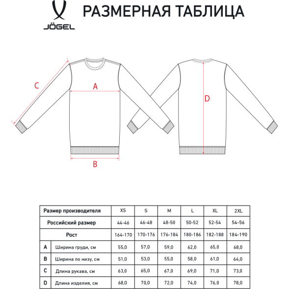Свитшот JÖGEL ESSENTIAL Sweatshirt, черный