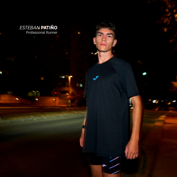 CAMISETA MANGA CORTA R-CITY NEGRO