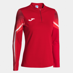 SUDADERA ELITE XI ROJO BLANCO