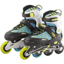 Раздвижные роликовые коньки для детей синие, Abec7, Размер, 27-30, AJIS-1603 ATEMI
