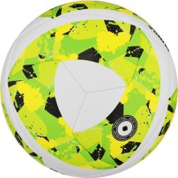 Мяч футбольный MINSA Lime, PU, гибридная сшивка, размер 5