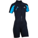 Гидрокостюм для плавания женский SALVAS Shorty Sirene Lady MS0060-M чёрно-голубой