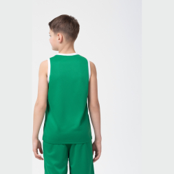 Майка баскетбольная JÖGEL CAMP Basic, зеленый, детский