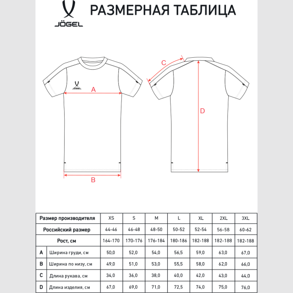 Футболка тренировочная JÖGEL PREMIER PerFormDRY Training Poly Tee, черный