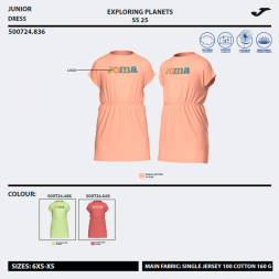 VESTIDO KIDS CAMP LIMA