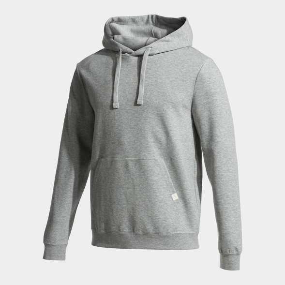 SUDADERA CON CAPUCHA UNIVERSO GRIS MELANGE