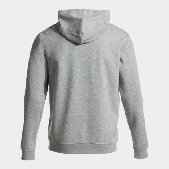 SUDADERA CON CAPUCHA UNIVERSO GRIS MELANGE