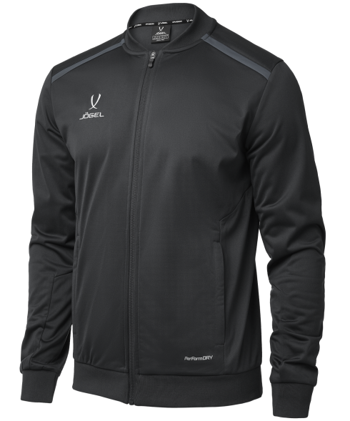 Олимпийка JOGEL DIVISION PerFormDRY Pre-match Knit Jacket, черный, детский