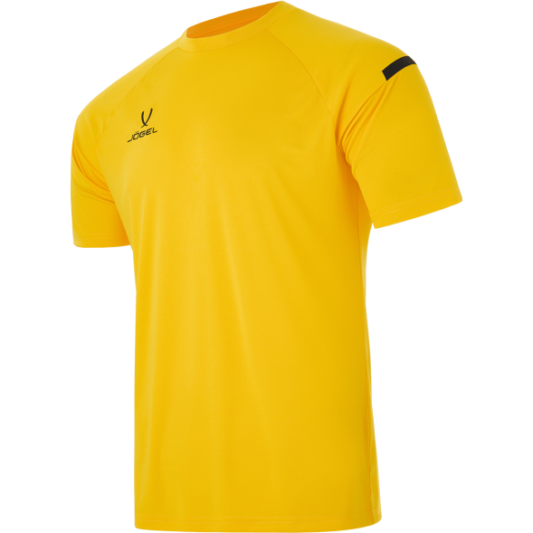 Футболка тренировочная JÖGEL CAMP 2 Training Poly Tee, желтый/черный