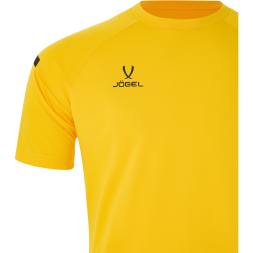 Футболка тренировочная JÖGEL CAMP 2 Training Poly Tee, желтый/черный