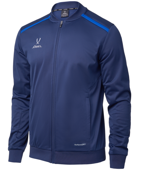 Олимпийка JOGEL DIVISION PerFormDRY Pre-match Knit Jacket, темно-синий