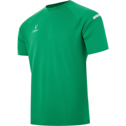 Футболка тренировочная JÖGEL CAMP 2 Training Poly Tee, зеленый/белый