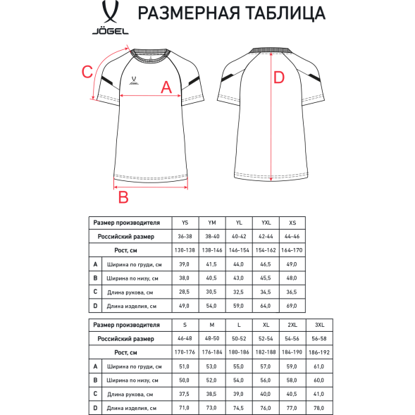 Футболка тренировочная JÖGEL CAMP 2 Training Poly Tee, зеленый/белый