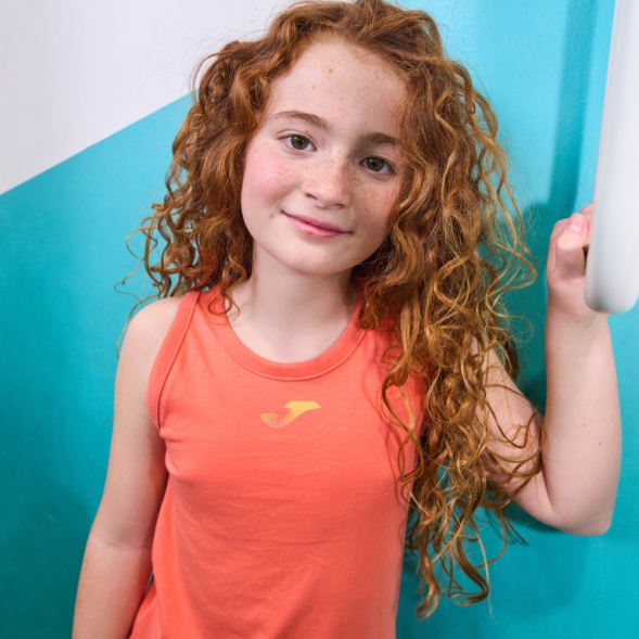 VESTIDO KIDS CAMP CORAL