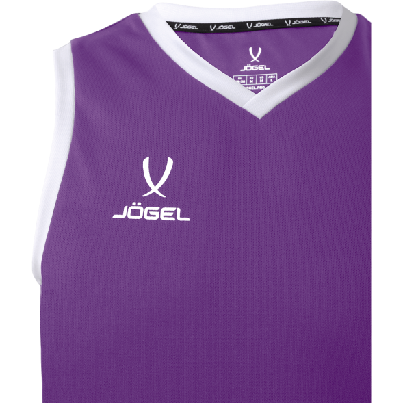 Майка баскетбольная JOGEL CAMP Basic, фиолетовый, детский