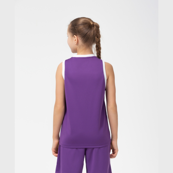 Майка баскетбольная JOGEL CAMP Basic, фиолетовый, детский