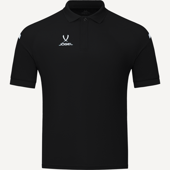 Поло JÖGEL CAMP 2 Poly Polo, черный, детский
