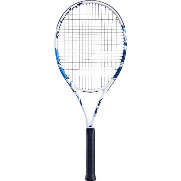 Ракетка для большого тенниса Babolat Evoke Team Gr2 121245, бело-синий