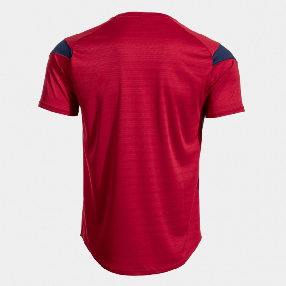 CAMISETA MANGA CORTA MONTREAL ROJO DARK NAVY