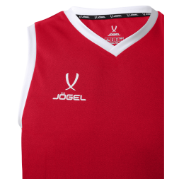 Майка баскетбольная JÖGEL CAMP Basic, красный, детский