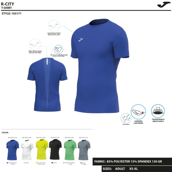 Ассортимент | CAMISETA MANGA CORTA R-CITY VERDE