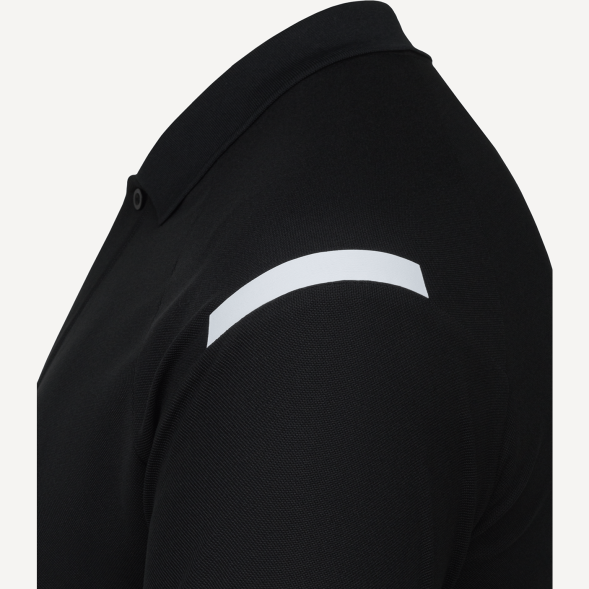 Поло JÖGEL CAMP 2 Poly Polo, черный