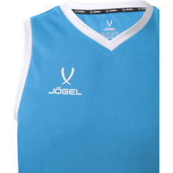 Майка баскетбольная JÖGEL CAMP Basic, бирюзовый, детский