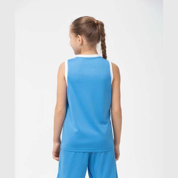 Майка баскетбольная JÖGEL CAMP Basic, бирюзовый, детский