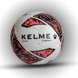 Мяч футзальный KELME FLAMENCO FUTSAL CHILE 21 Бело-оранжевый (522)