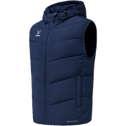 Жилет утепленный c капюшоном JÖGEL ESSENTIAL PerFormPROOF Padded Hooded Vest, темно-синий