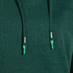 SUDADERA CON CAPUCHA U-TRIBE VERDE