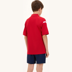 Поло JÖGEL CAMP 2 Poly Polo, красный, детский