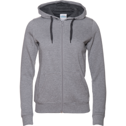 Толстовка женская STAN с капюшоном на молнии футер с начёсом 280, 17W