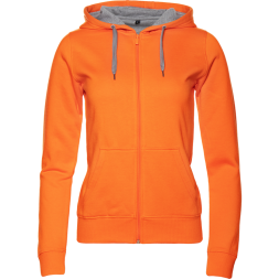 Толстовка женская STAN с капюшоном на молнии футер с начёсом 280, 17W