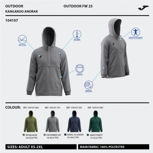 ANORAK EXPLORER GRIS