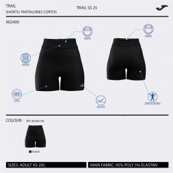 SHORT R-NATURE NEGRO