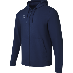 Худи на молнии JÖGEL ESSENTIAL Cotton FZ Hoodie, темно-синий, детский