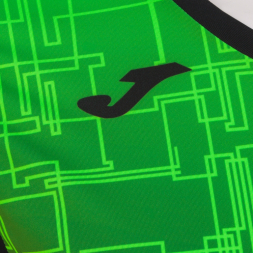 Футболка с коротким рукавом ELITE VIII Черный-зеленый