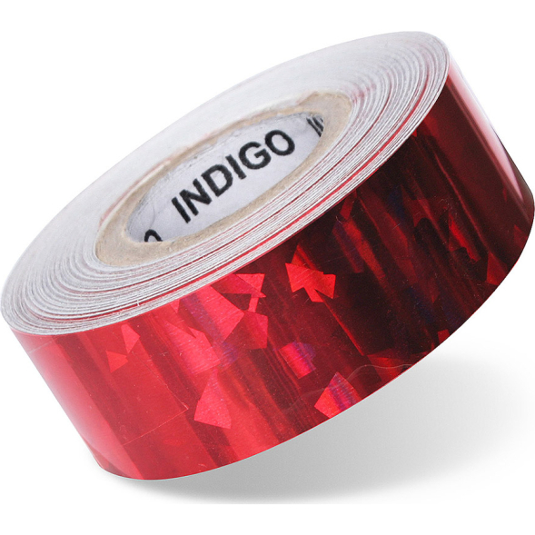 Обмотка для гимнастического обруча INDIGO Ice IN379-SIL, 20мм*14м, серебристый