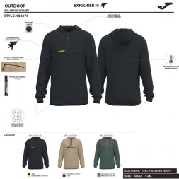 Ассортимент | SUDADERA CON CAPUCHA EXPLORER III CAQUI