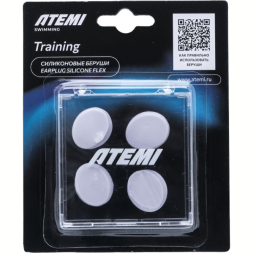 Силиконовые беруши Atemi Earplug silicon flex, цвет: светло-сиреневый, ESF1LP