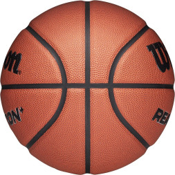 Мяч баск. WILSON Reaction Plus, WZ2026701XB7, р.7, композит, бутил. камера, темно-коричневый