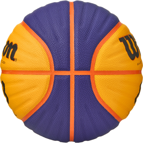 Мяч баск. WILSON FIBA3x3 Official, WTB0533XB, р.6, FIBA Appr., синт. PU, бутил. кам, желто-синий
